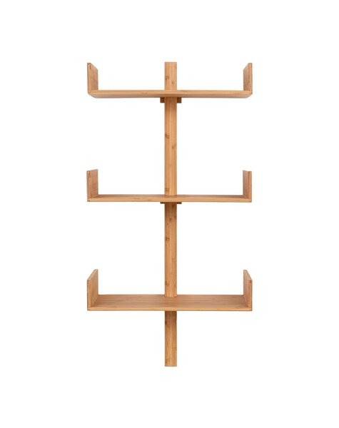 Villa Shelf – Wandregal, Bambus, naturfarben, 50 x 102 cm