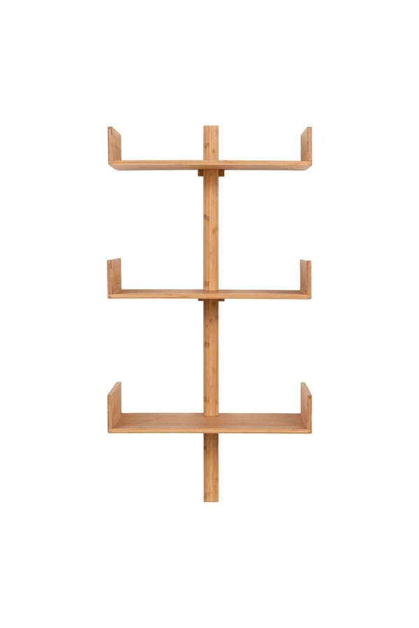 Villa Shelf – Wandregal, Bambus, naturfarben, 50 x 102 cm