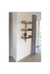 Villa Shelf – Wandregal, Bambus, naturfarben, 50 x 102 cm