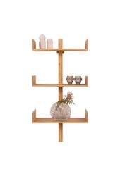 Villa Shelf – Wandregal, Bambus, naturfarben, 50 x 102 cm