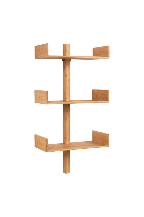 Villa Shelf – Wandregal, Bambus, naturfarben, 50 x 102 cm