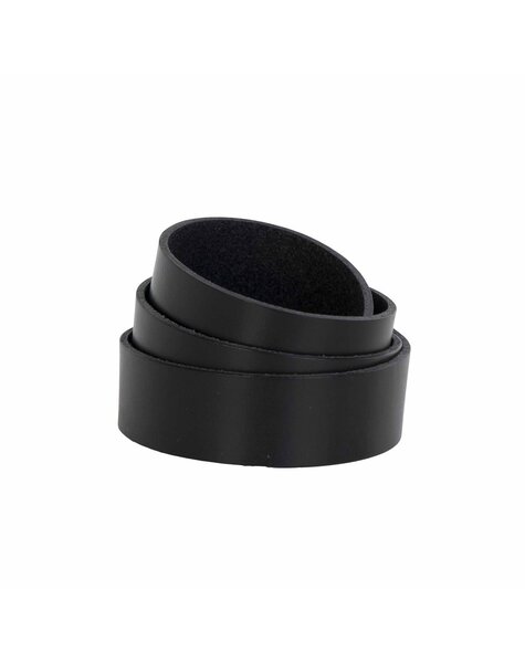 Forno Lederbänder – Schwarz, Leder, 120 x 2,5 x 0,5 cm – 2er-Set