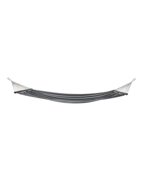 Lamia Hängematte – Hängematte, Polyester/Baumwolle, Lärche, schwarz/grau/weiß