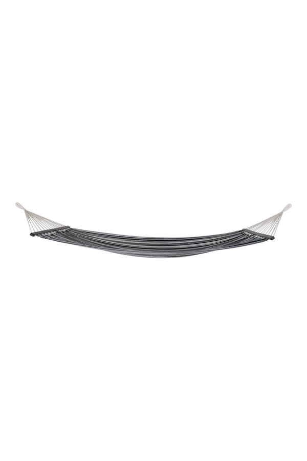 Lamia Hängematte – Hängematte, Polyester/Baumwolle, Lärche, schwarz/grau/weiß