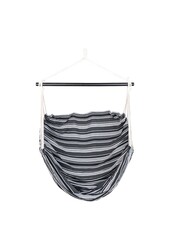Lamia Hängesessel – grau/schwarz, 85 % Baumwolle, 15 % Polyester, Lärche