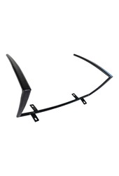 Monaco Armlehne – Armlehne aus Metall für Monaco Esszimmerstuhl, schwarz – 2er-Set