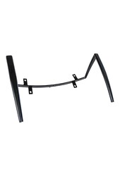 Monaco Armlehne – Armlehne aus Metall für Monaco Esszimmerstuhl, schwarz – 2er-Set