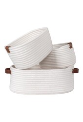 Jarana Körbe – Weiß, 3er-Set
