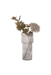 Vase – Klares, mundgeblasenes Glas, Ø 17,5 x 40 cm