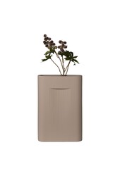 Vase – Keramikvase, braun, 24 x 8,5 x 35,5 cm