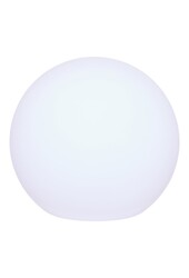 Lifton LED-Lampe – Weiß, Ø 25 cm, Solarenergie