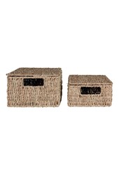Venoso Körbe – Naturfarben, Seegras – 2er-Set