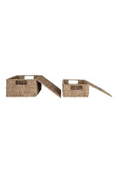Venoso Körbe – Naturfarben, Seegras – 2er-Set
