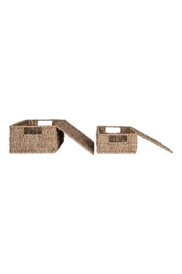 Venoso Körbe – Naturfarben, Seegras – 2er-Set