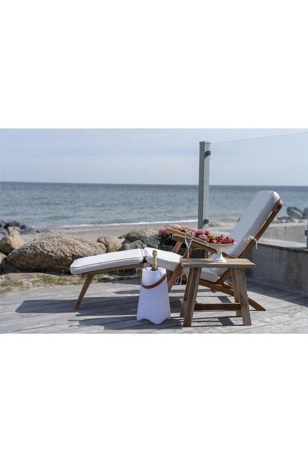 Barcelona Bank – Natur, Teak, 50 x 25 x 45 cm