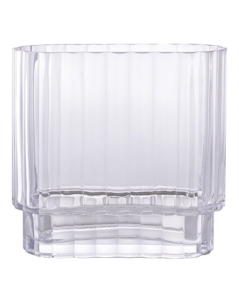 Vase – klares Glas, 20 x 9 x 19,5 cm