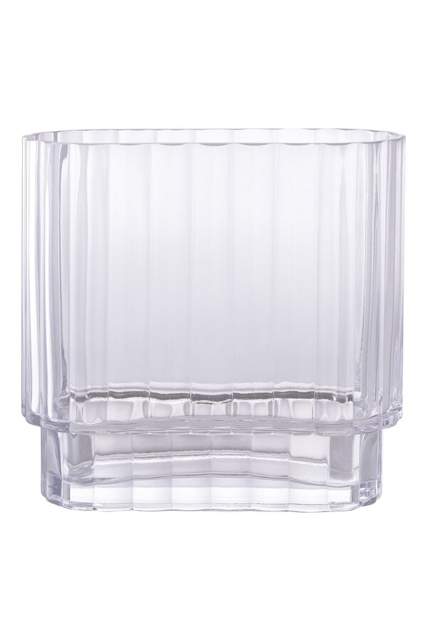 Vase – klares Glas, 20 x 9 x 19,5 cm
