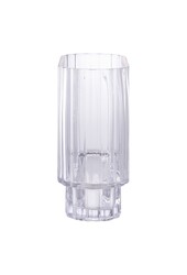 Vase – klares Glas, 20 x 9 x 19,5 cm
