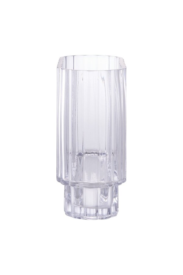 Vase – klares Glas, 20 x 9 x 19,5 cm