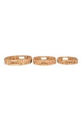 Estoril Tabletts – Natur, Wasserhyazinthe, 3er-Set