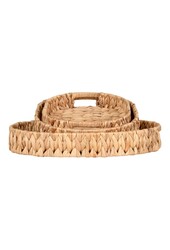 Estoril Tabletts – Natur, Wasserhyazinthe, 3er-Set