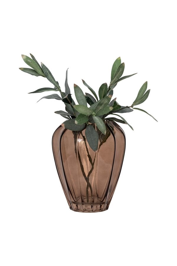 Vase – Braun, Glas, Ø 22 x 29 cm