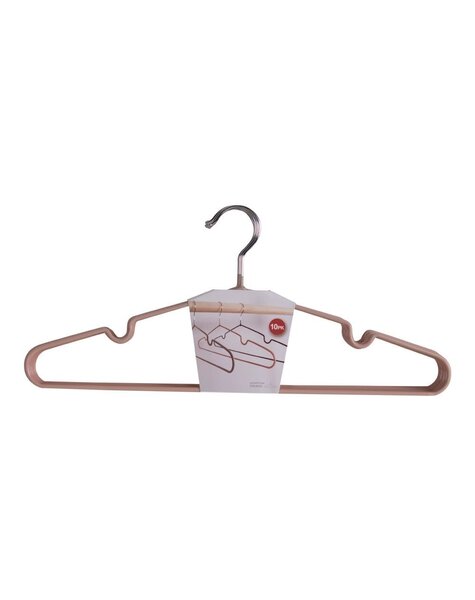 Massa-Anhänger – Rosa, Metall, 41 x 4 x 18 cm – 10er-Set