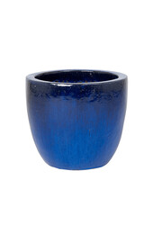 Blumentopf Rund Blau