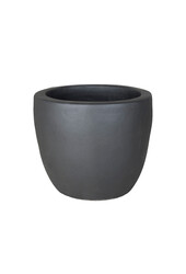 Blumentopf Rund Schwarz