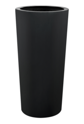 Argento Vase Schwarz