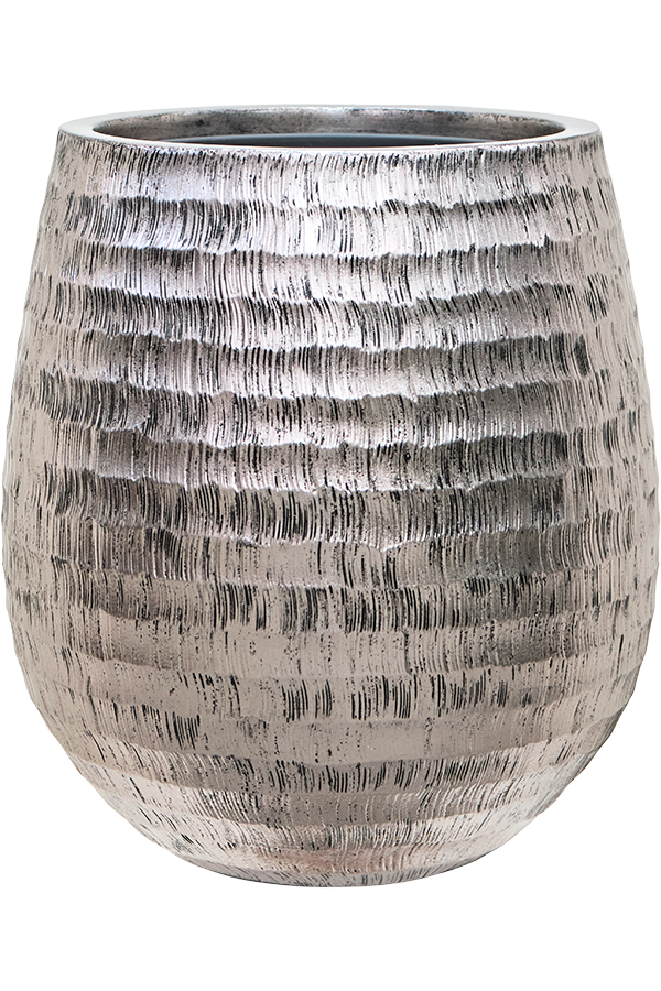 Baq Opus Hammered Darcy Silver (mit Einsatzbehälter)