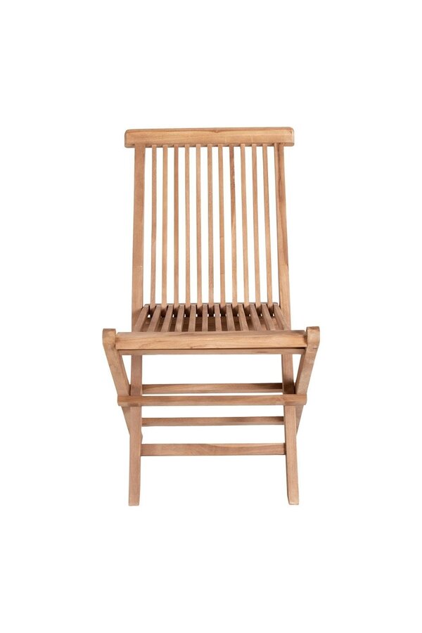 Toledo Teakholz-Esszimmerstuhl – 2er-Set