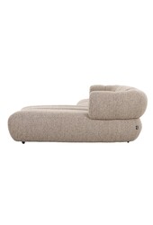 Bank New York 4-Sitzer (rechte Lounge) Sand Bouclé