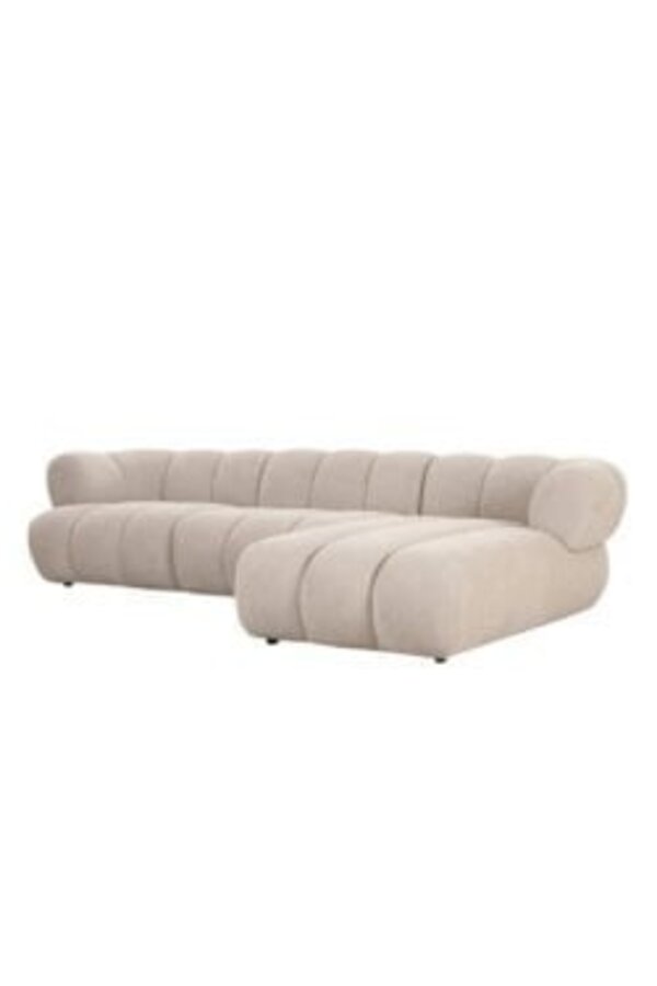 Bank New York 4-Sitzer (Rechte Lounge) Beige