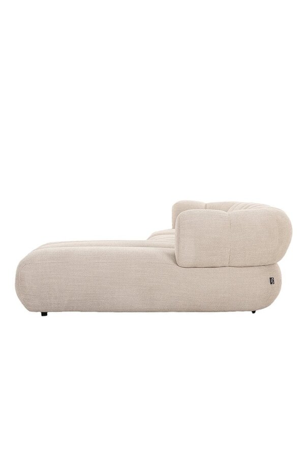Bank New York 4-Sitzer (Rechte Lounge) Beige