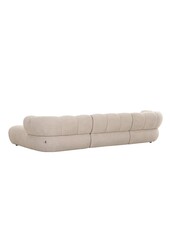 Bank New York 4-Sitzer (Rechte Lounge) Beige