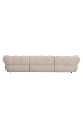 Bank New York 4-Sitzer (Rechte Lounge) Beige