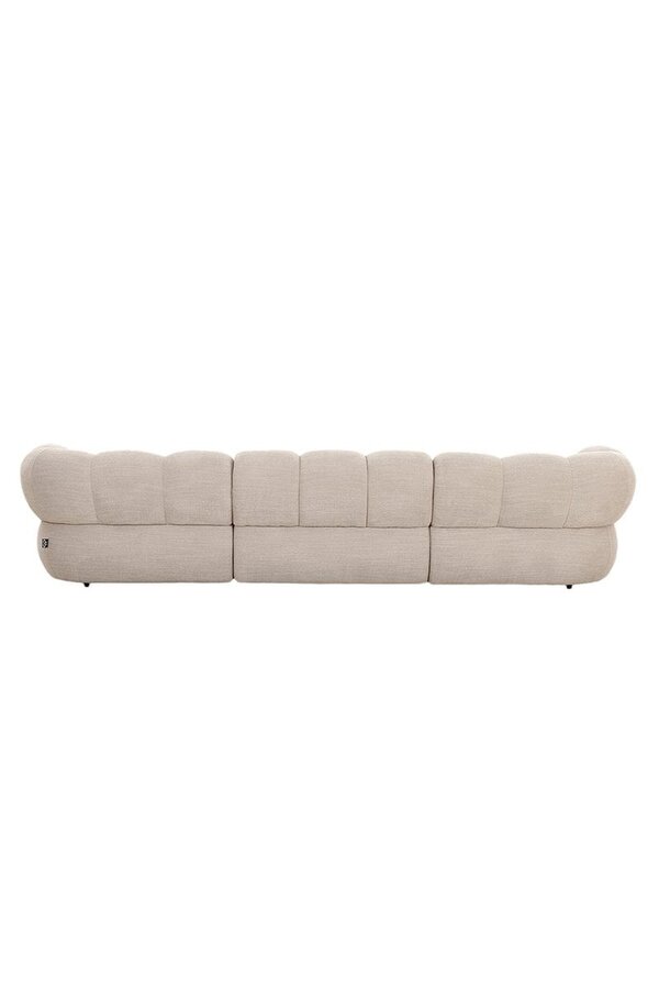 Bank New York 4-Sitzer (Rechte Lounge) Beige