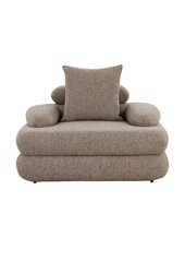 Cairo Loungesessel Sand Bouclé
