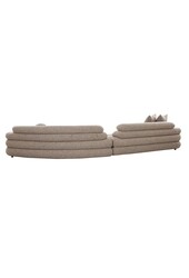 Cairo 6-Sitzer-Sofa Sand Bouclé