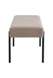 Swindon Bench – Bank, Stein mit schwarzen Beinen, 100 x 36 x 42,5 cm, HN1231