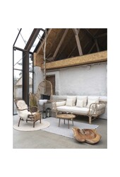 Jammu Couchtisch – Natur, Ø 60 x 35 cm