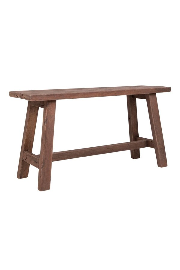Barcelona Teak Bank – Bank aus Teakholz 90 x 25 x H 45 cm