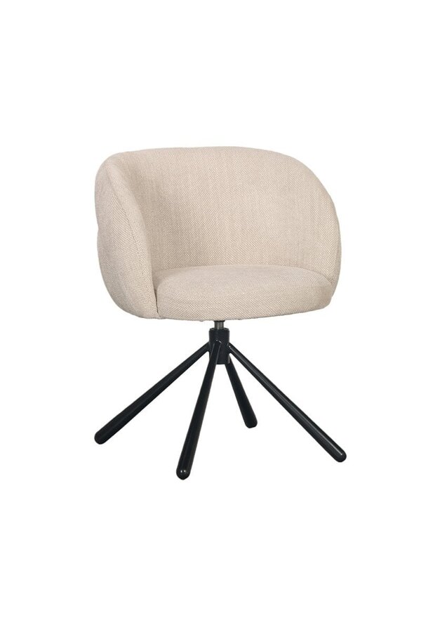 Pebble Drehstuhl Beige