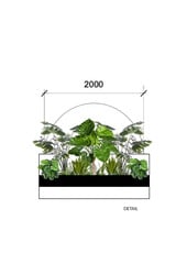 Kunstpflanzen-Pflanzpaket