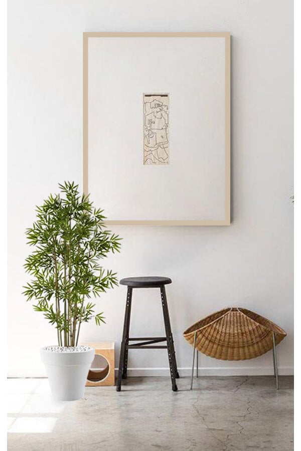 Kunstpflanze Bambus in Pure Rund S