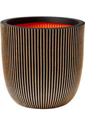 Capi Nature Groove NL Topf Bol Schwarz Gold