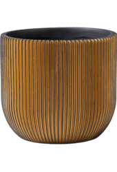 Capi Nature Groove Topf Schwarz Gold