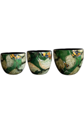 Entworfen von Lammie Pot Rose Rouge (3er-Set)