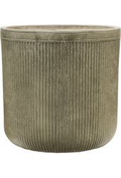 Baq Vertikaler Rippenzylinder Beige